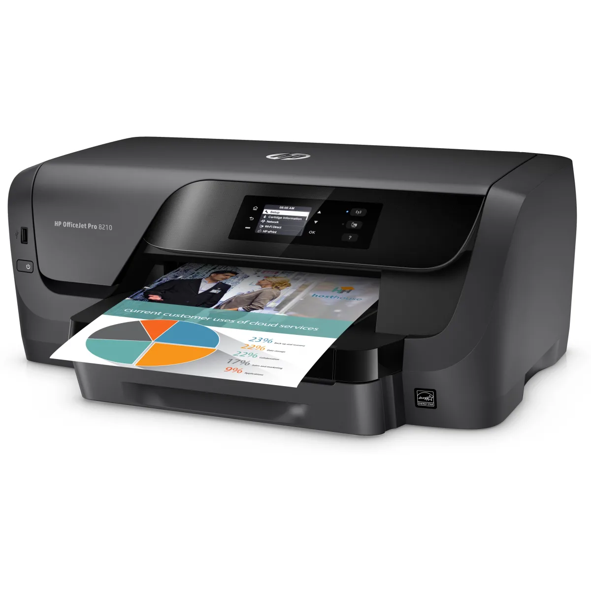 HP OfficeJet Pro 8210 imprimanta color A4 wireless D9L63A