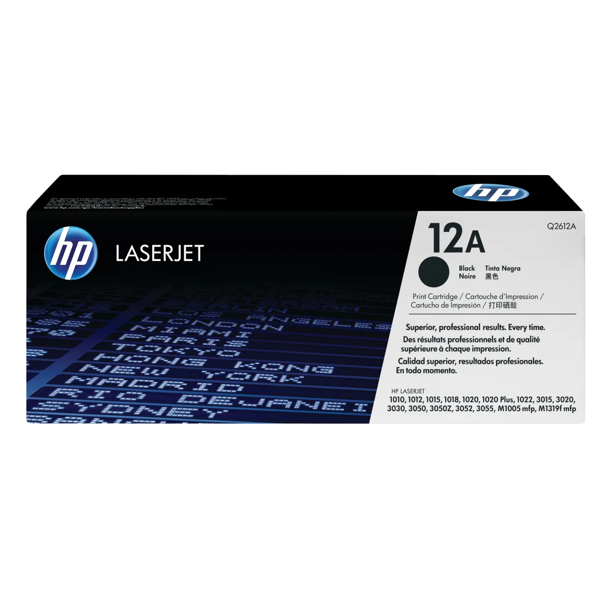 HP Q2612A Cartus toner negru No.12A, 2000 pag angle