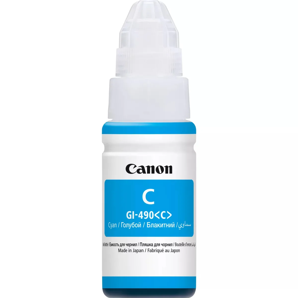 GI-490C flacon cerneala cyan original pentru Canon Pixma G1400, G2410, 70ml 