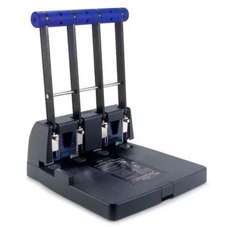 Rapesco 4400 perforator metalic 4 gauri 150 coli negru