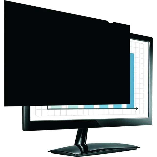 Fellowes Blackout Privacy Filter 21.5 inch 16:9 (476mm x 268mm) lifestyle