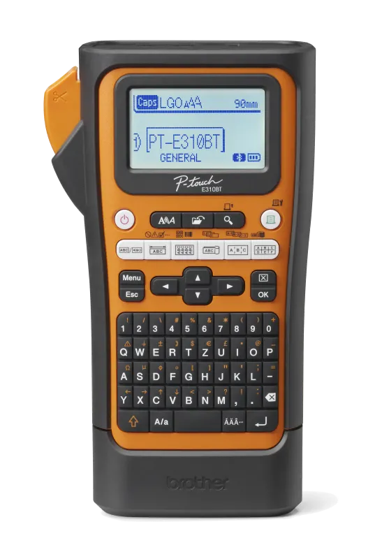 Brother Aparat etichetat PT-E310BTVP handheld 18mm BT USB