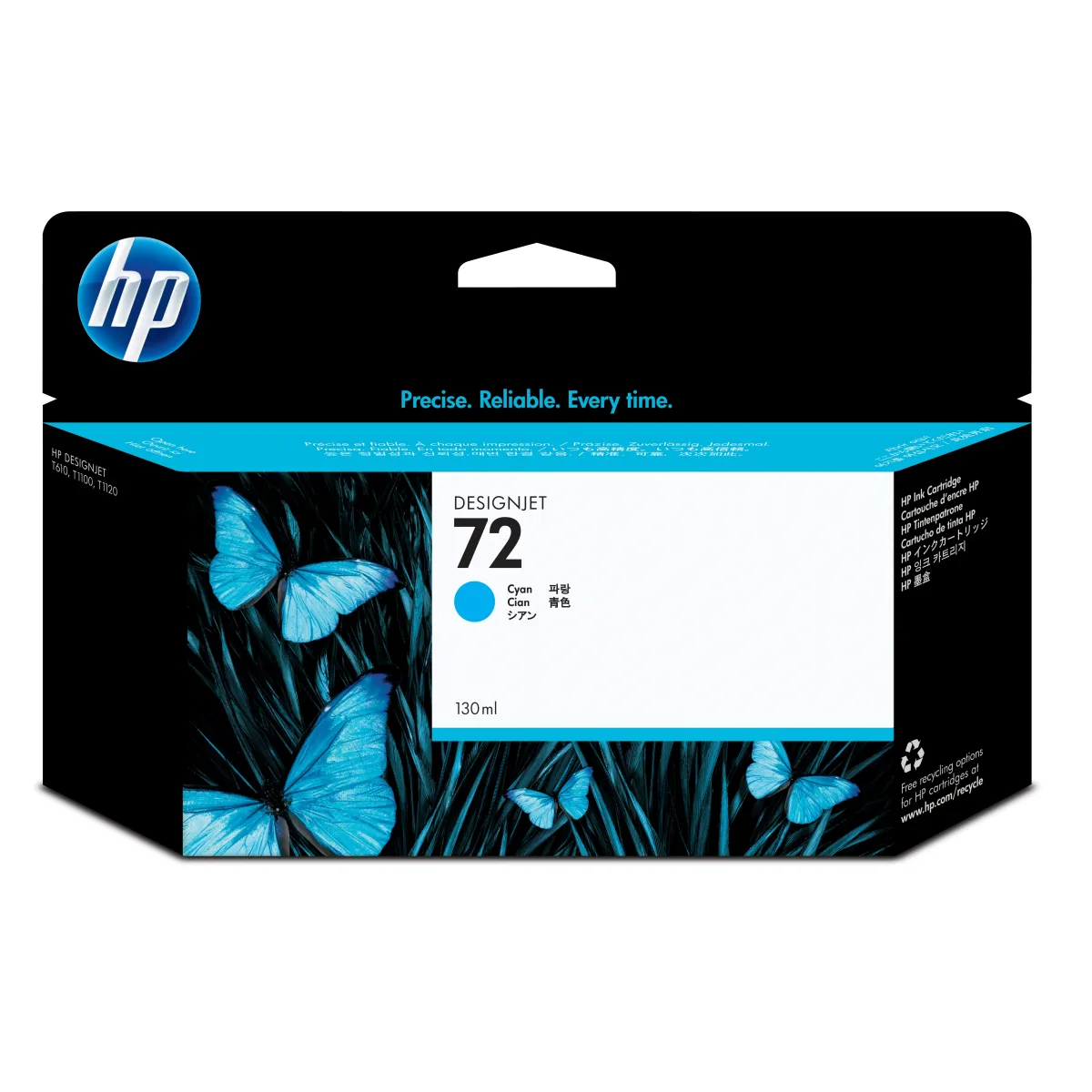 HP C9371A No. 72 Cartus inkjet cyan ORIGINAL, 130ml