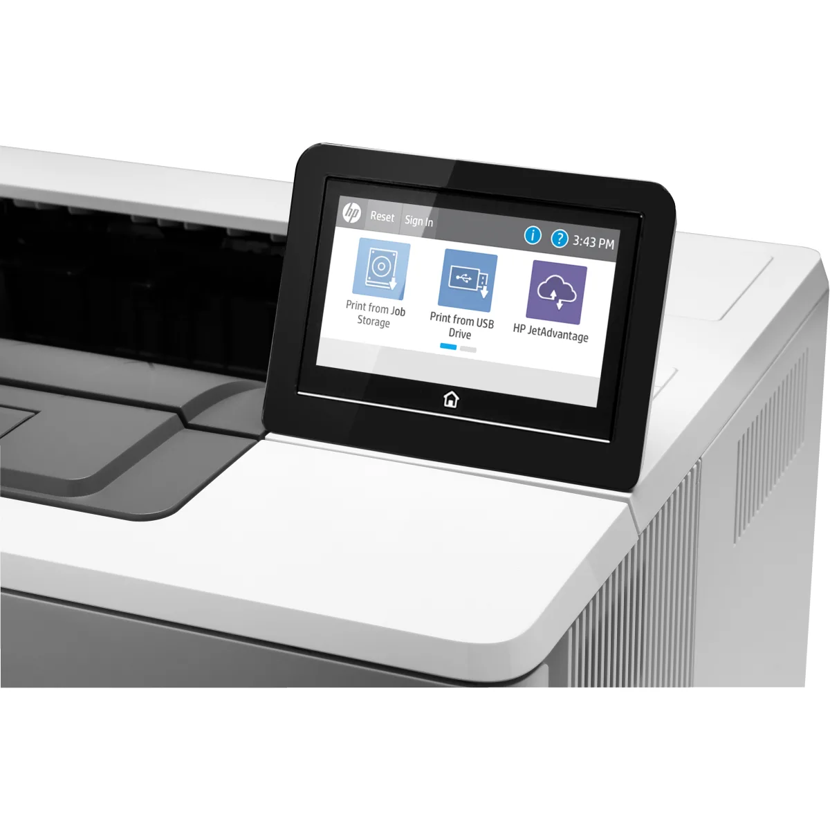 HP LaserJet Enterprise M507x imprimanta laser mono A4 Wi-Fi (1PV88A) angle