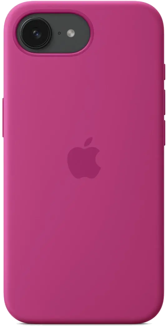 Apple Husa silicon iPhone 16e Fuchsia 