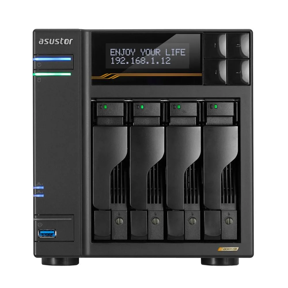 Asustor NAS 4 bay AS6804T 16GB ECC DDR5 2x10GbE 2x5GbE