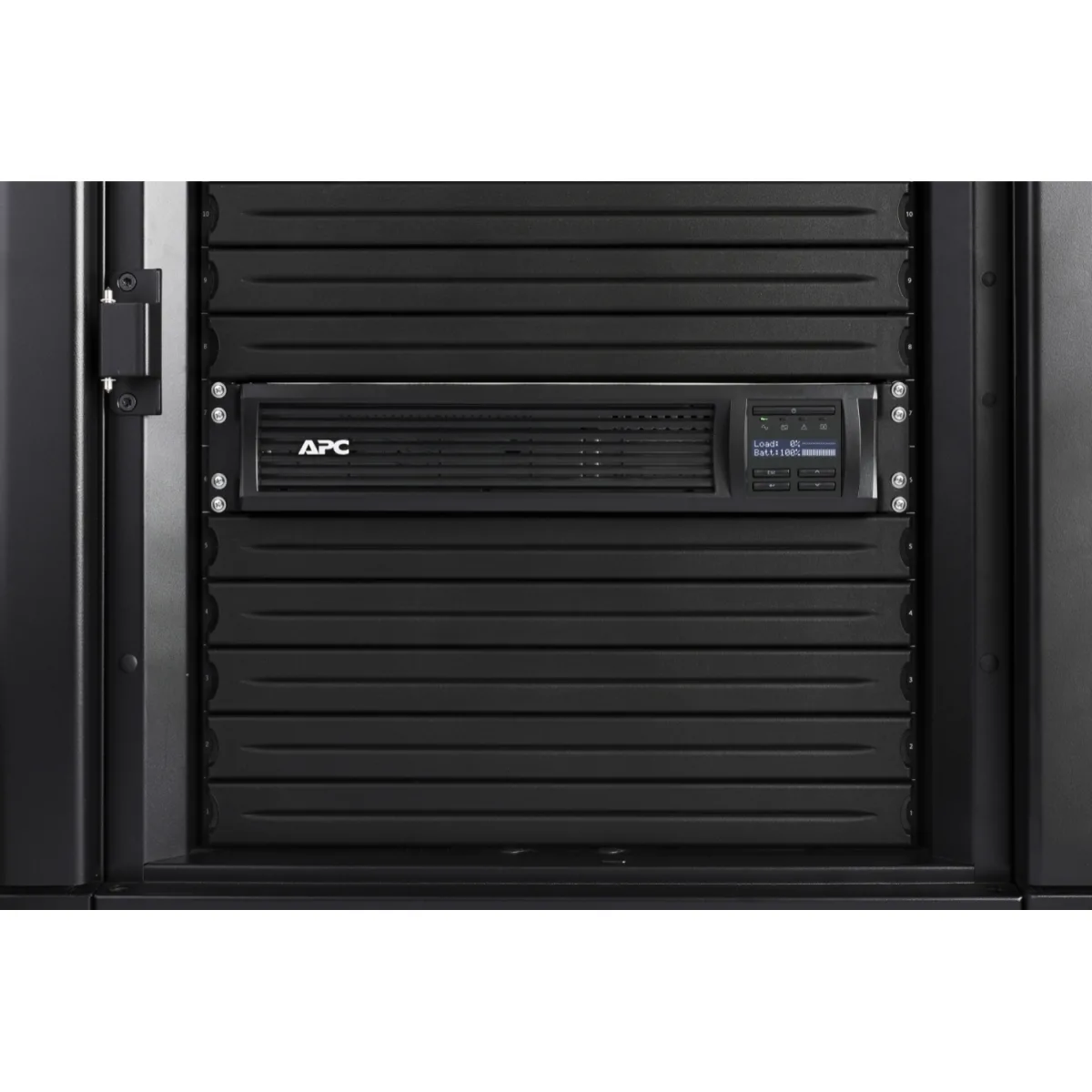 APC Smart UPS 3000VA/ 2700W Line interactive Sinusoida pura Rack 2U iesiri 8x C13 angle