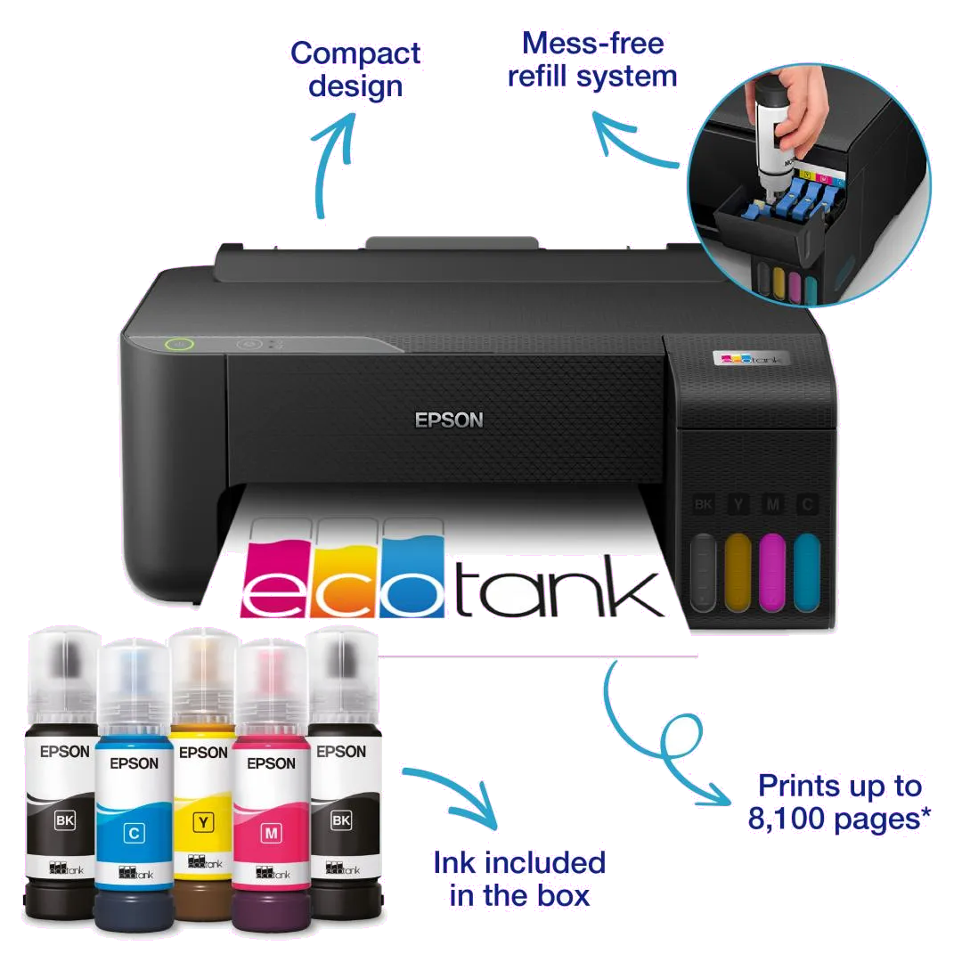 Epson Imprimanta inkjet A4 CISS color EcoTank L1230
