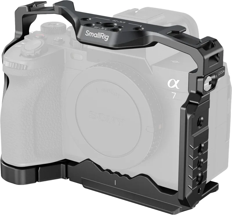 SmallRig Cage 5583 Sony A7R V, A7 IV si A7S III, slot AirTag si Arca
