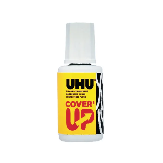 UHU Fluid corector premium pe baza de solvent 20ml pensula