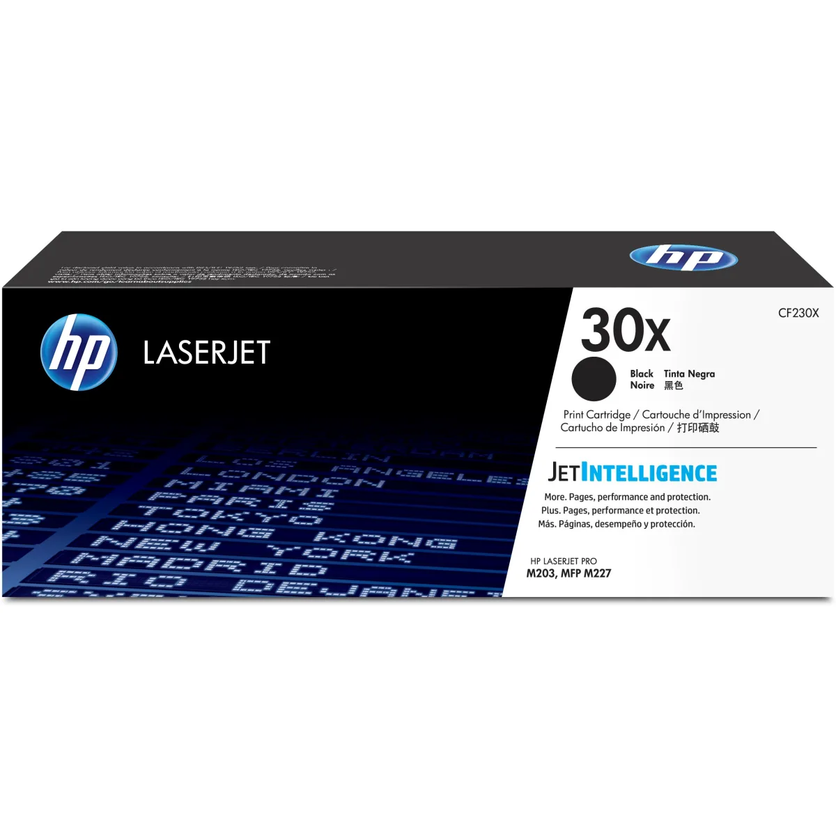 HP CF230X cartus toner No.30X negru pt. LaserJet seria M203, M227, 3.50k