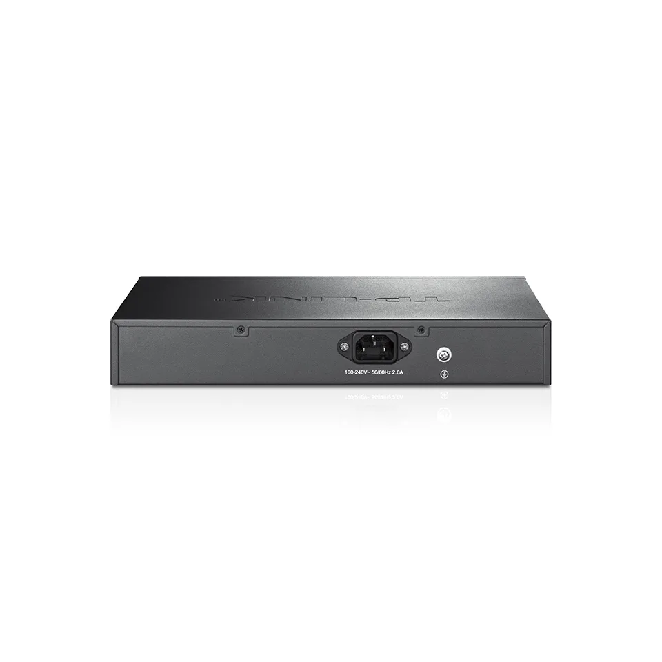 TP-Link TL-SG1008P Switch interfata 8 port-uri RJ45 10/100/1000Mbps, 4 porturi PoE angle