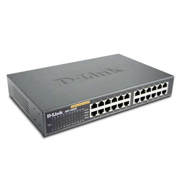 D-Link DES-1024D - Desktop Switch, 24-Port 10/100Mbps