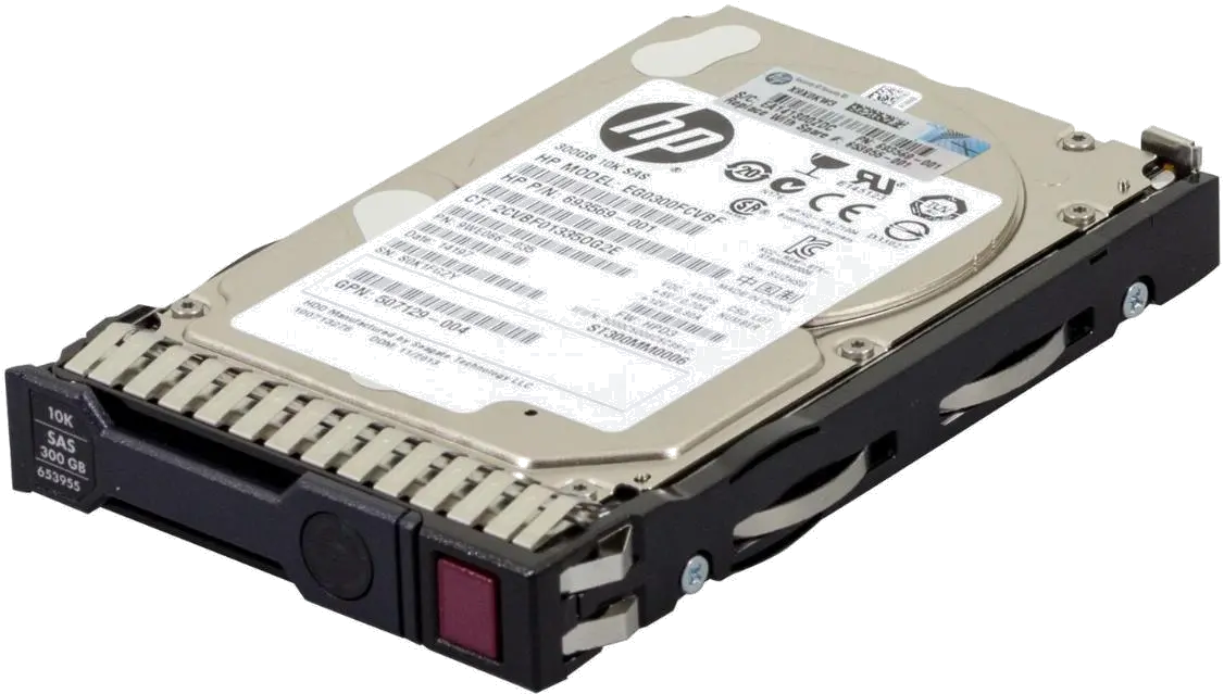 HPE HDD 300GB, hot-plug, dual-port SAS, 10K RPM, 2.5 inch