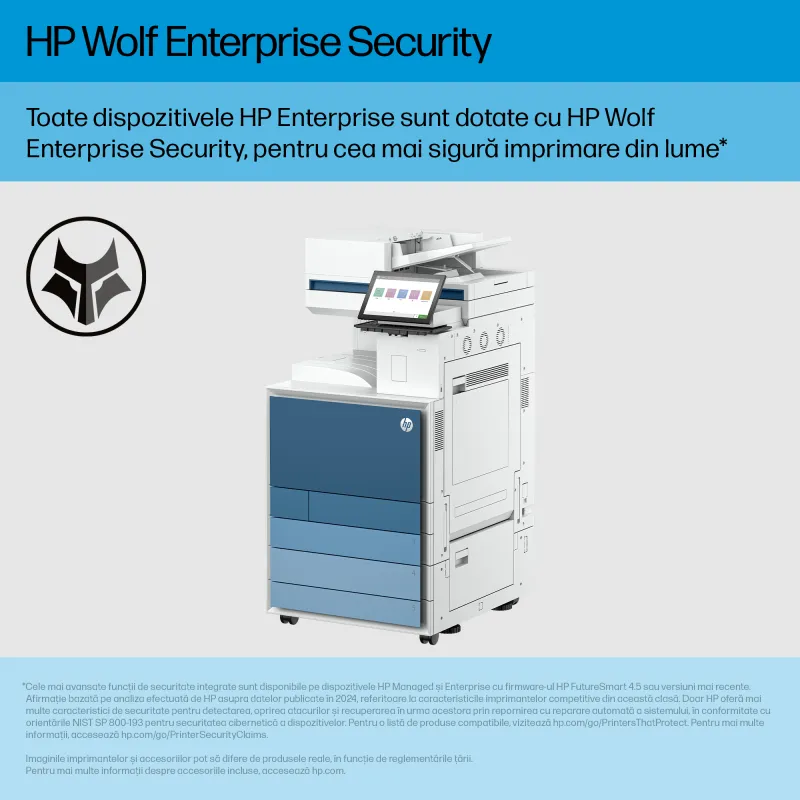 HP Multifunctional color laser A3 4 in 1 Flow 8801z 