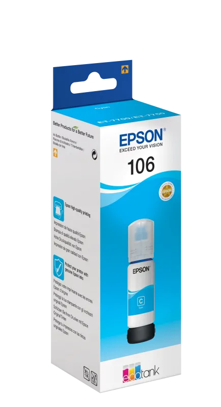 Epson Rezerva cerneala 106 cyan, 70 ml pentru L7160, L7180