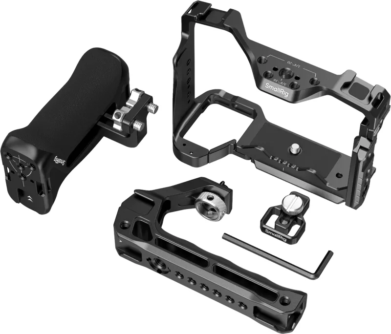 SmallRig Advanced Cage Kit 3669D Sony A7R V, A7 IV si A7S III, 2 manere 