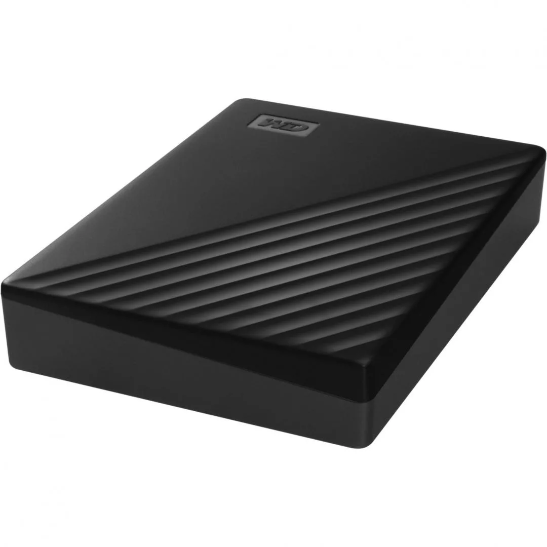Western Digital My Passport HDD portabil 5TB 2.5inch USB 3.2 slim cripare 256-bit AES negru