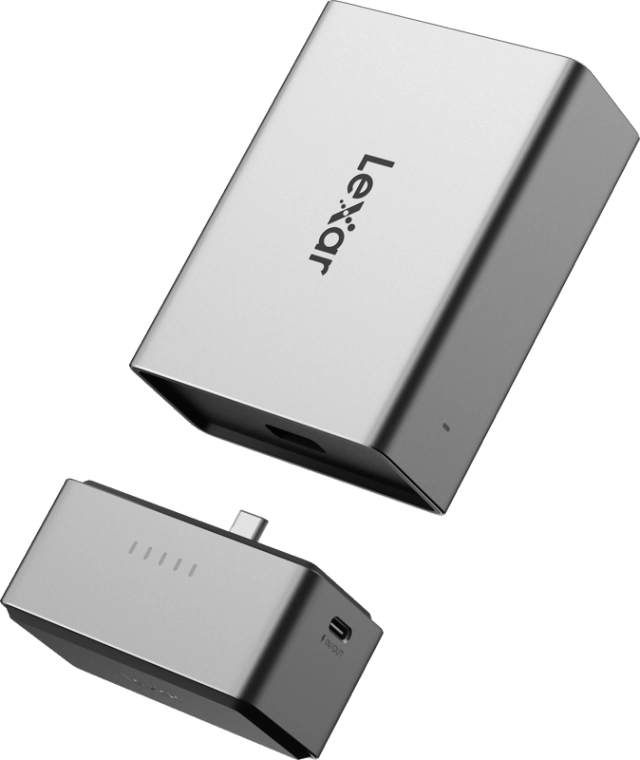 Lexar Professional Workflow Go with 2 Module bay 