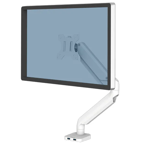 Fellowes Platinum brat monitor 40 inch 8 kg VESA alb 2x USB-A 