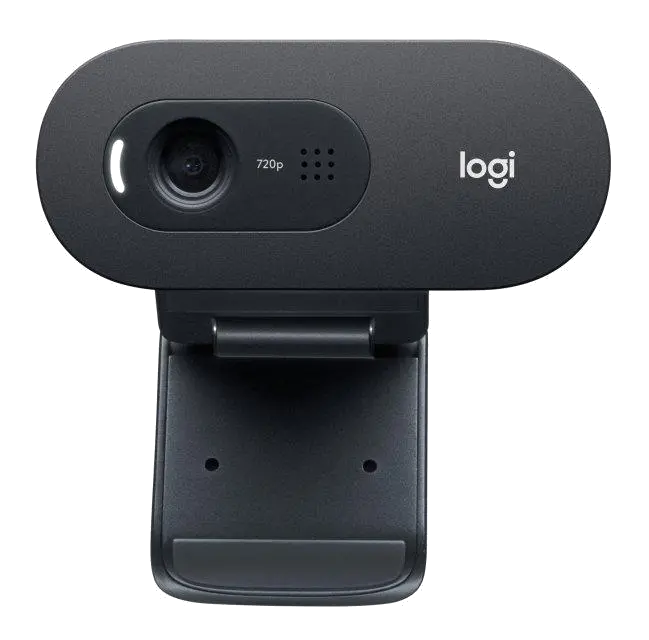 Logitech C505e HD Webcam, HD 720p/30fps, Black 