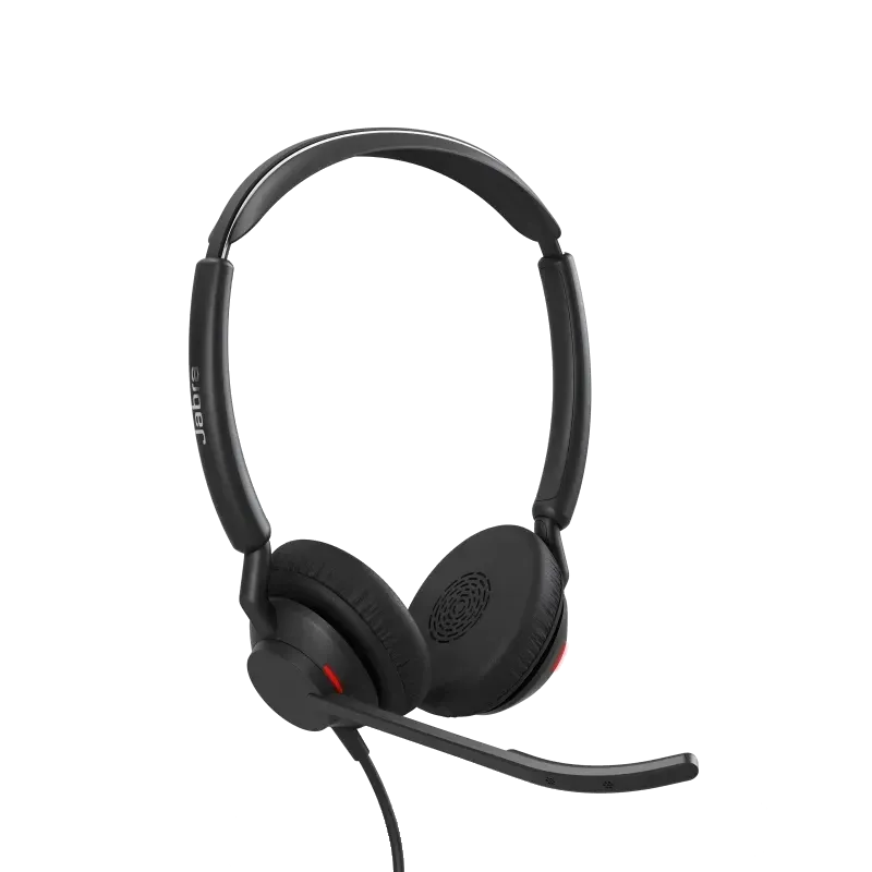 Jabra Casca Engage 50 II UC cu fir, Binaural, On-Ear, conectare USB-C/A