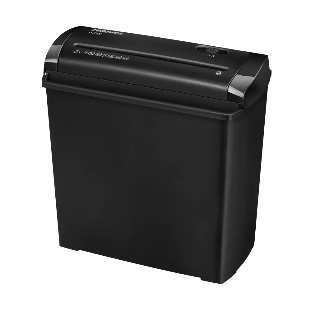 Fellowes Distrugator documente P-25, 5 coli, fasii 7 mm, P-1, cos 11L