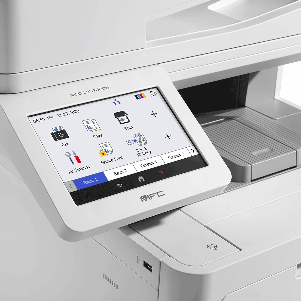 Brother MFC-L9670CDN multifunctional color enterprise fax angle