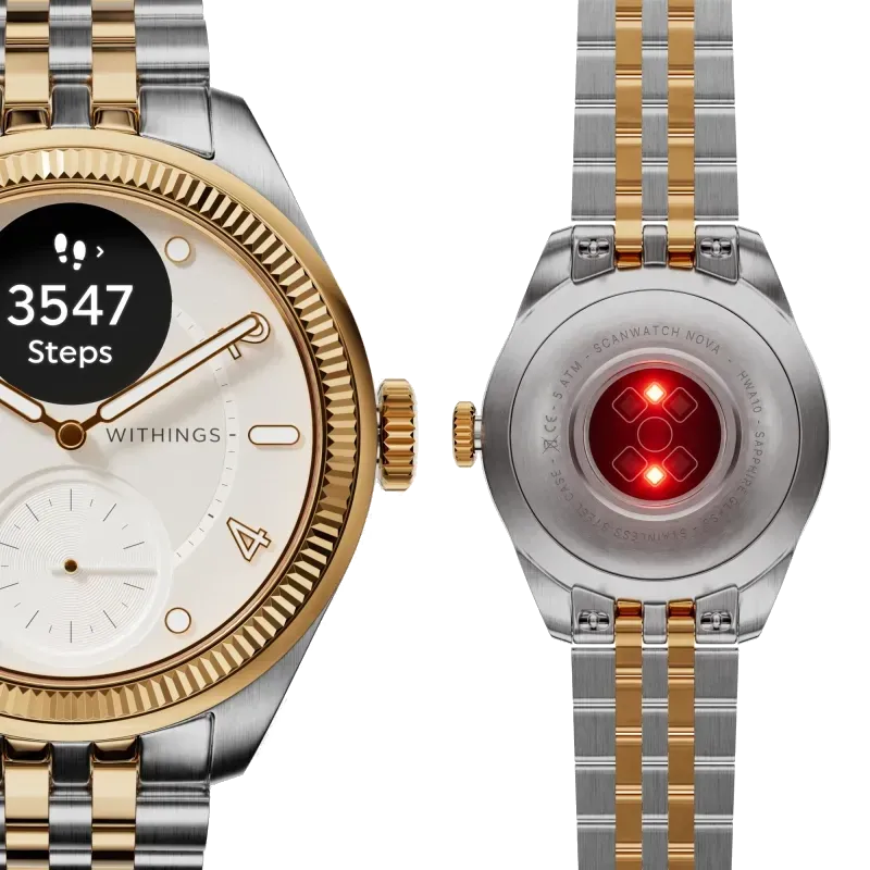 Withings ScanWatch Nova Brilliant 39mm - Gold 