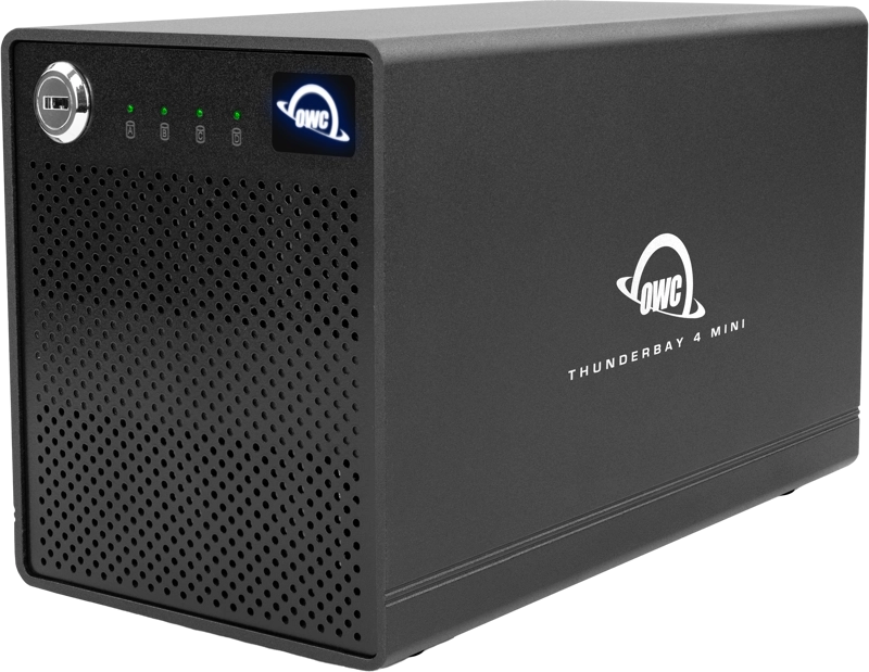 OWC ThunderBay 4 mini RAID 8TB Thunderbolt 3 4-Bay