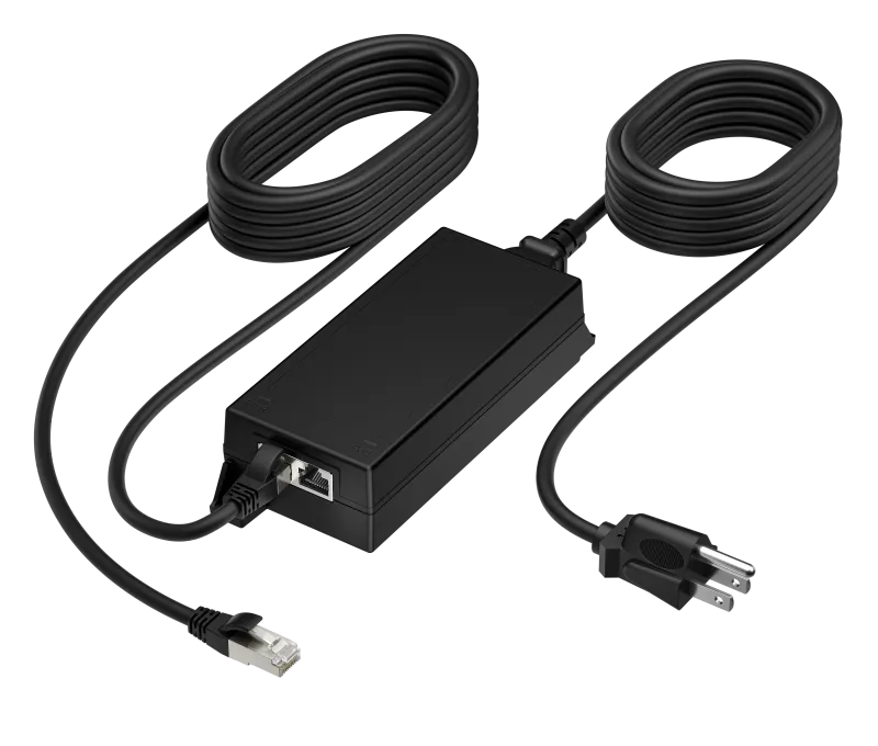 HP Poly Adaptor POE++ 65W, 2.5G, cablu Cat6A 3.66m, cablu alimentare 