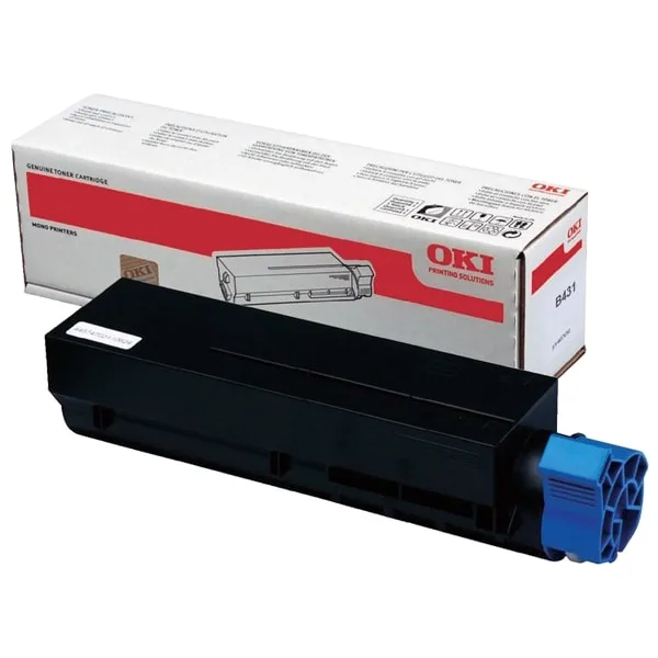 Oki 44574802 Toner original negru high capacity pentru imprimanta B431DN, 7000pg