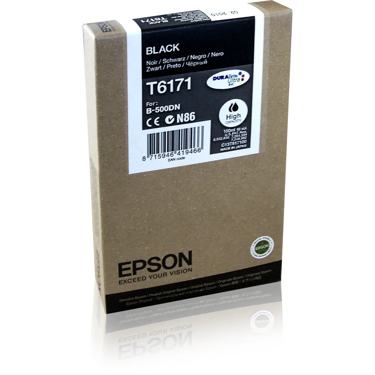 Epson Cartus cerneala negru XL pt. seria B500, 4000pag
