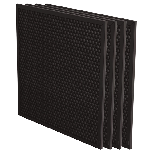 Fellowes Set 4 filtre carbon activ 10mm pentru Aeramax Pro AM III si IV