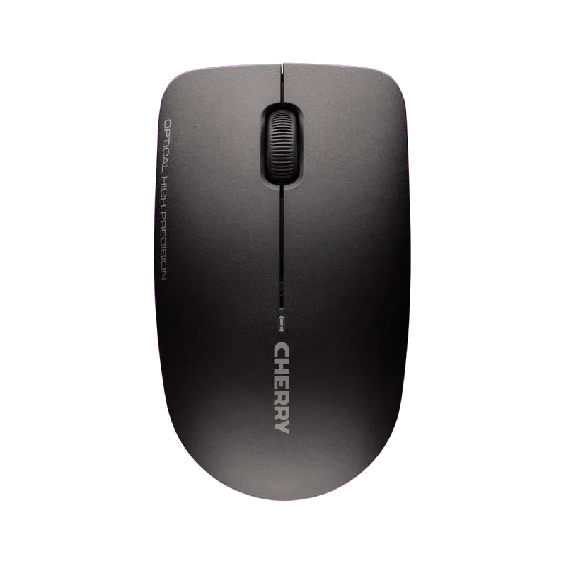 Cherry DW 3000 Kit tastatura si mouse, fara fir, US Intl, Euro Symbol Layout, Negru 