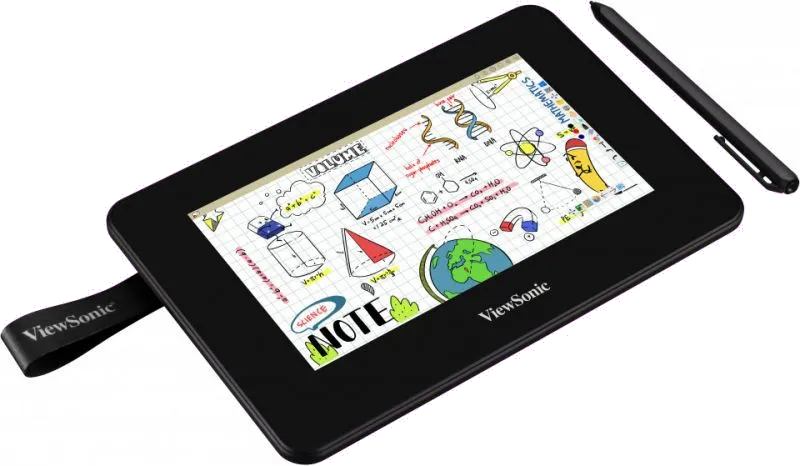 ViewSonic ID710-BWW tableta grafica LCD 7inch 17.8 cm Black 