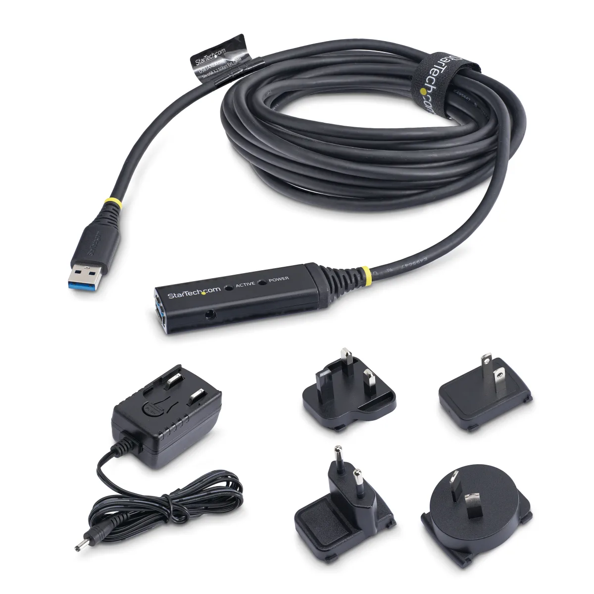 StarTech Prelungitor activ USB 3.0, USB A Mama - USB A Tata, 5m