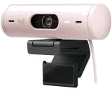 Logitech BRIO 500 Webcam Full HD 1080p/30fps, FoV 90°, Zoom 4x, Rose