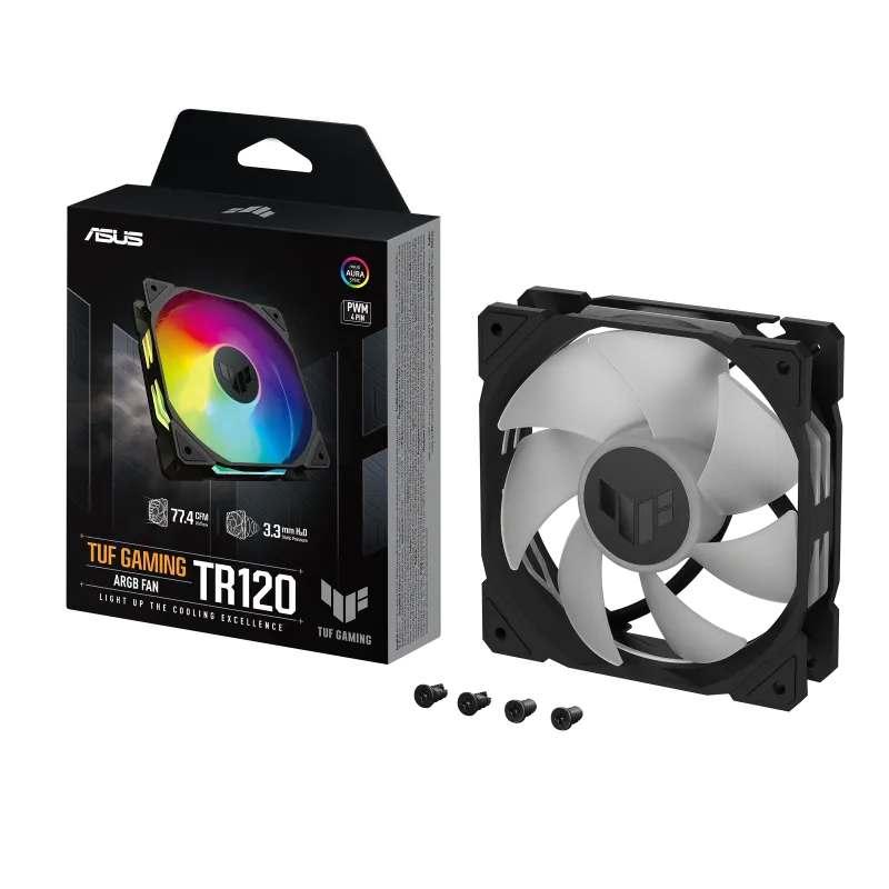 Asus Cooler carcasa 120 mm ARGB negru TUF Gaming TF120