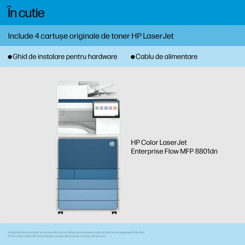 HP Multifunctional color laser A3 3 in 1 60 ppm 8801dn 