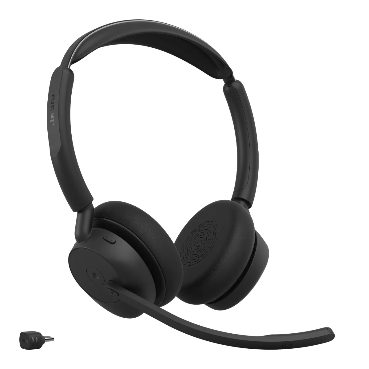 Jabra Casti Evolve3 45 Teams stereo USB-C Link 390c 
