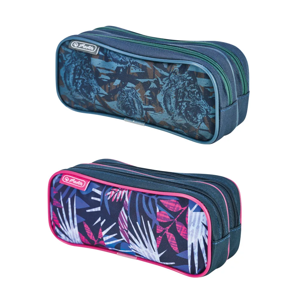 Herlitz Penar etui dublu Teens, motive asortate