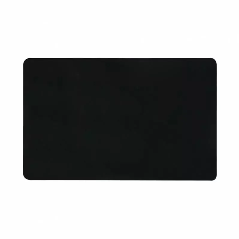 Evolis Card PVC negru mat C8001, CR80, 30 mil 