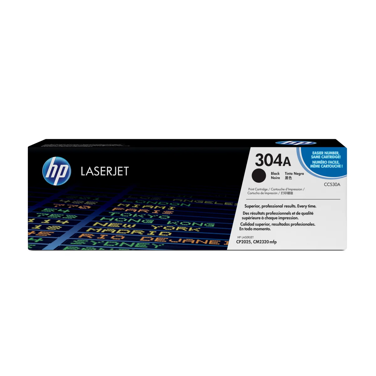 HP CC530A Cartus toner negru No.304A, 3.500 pag.