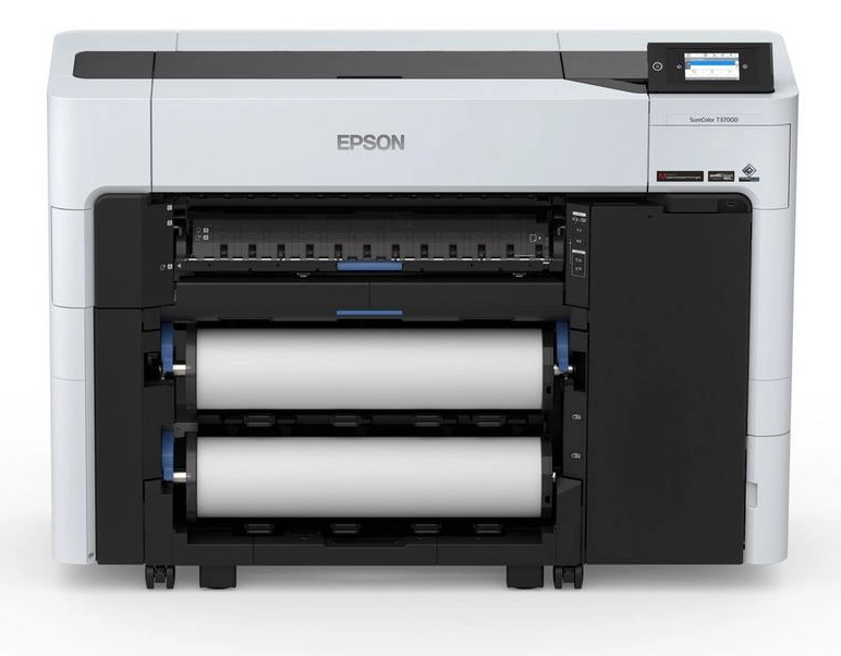 Epson SureColor SC-T3700D, Plotter A1, 24" (61.0 cm) 1 Roll, 6 Ink, Auto cutter 