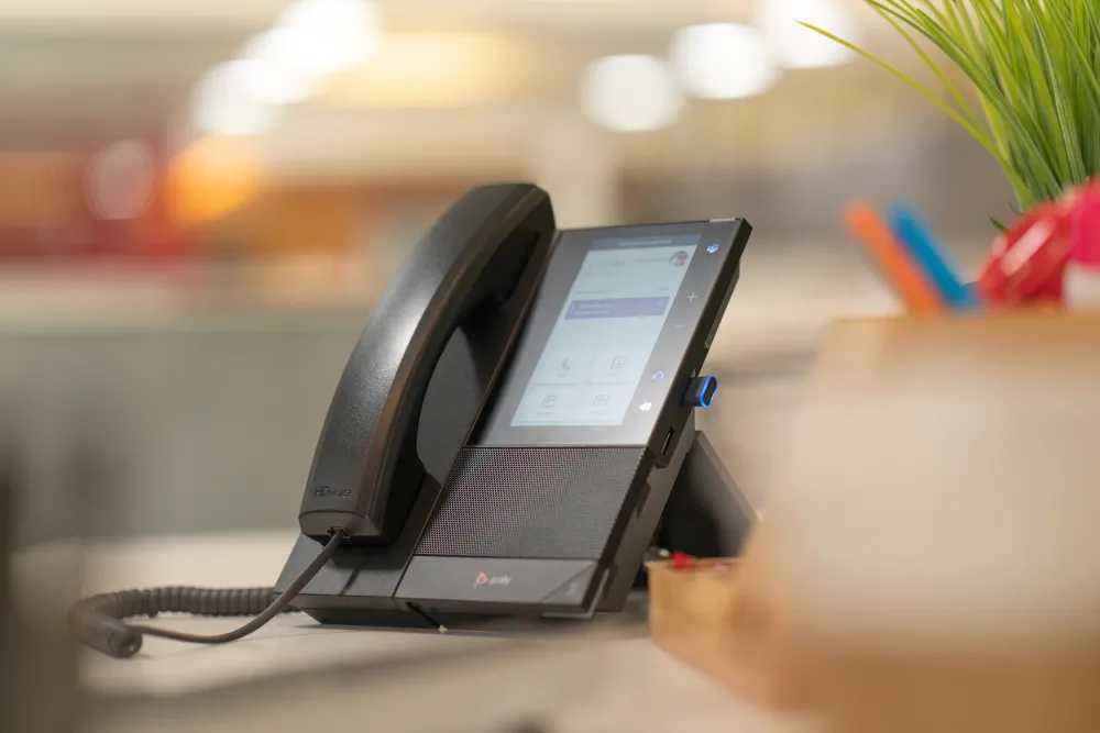 HP Poly CCX 500 Business Media Phone with Open SIP and PoE-enabled 