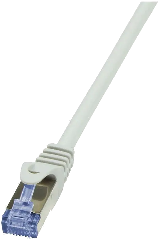 PATCH CORD S/FTP LOGILINK Cat6a, LSZH, cupru, 1 m, gri, AWG26, dublu ecranat "CQ3032S"