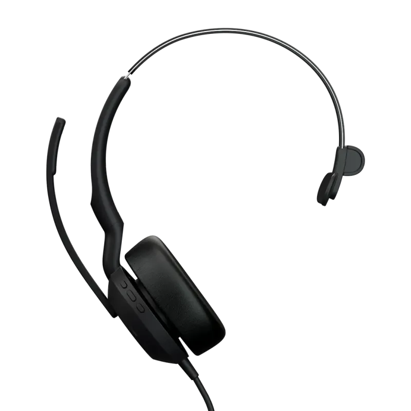 Jabra Casca cu fir EVOLVE2 50 UC 25089-889-799, mono, On-Ear, USB-C/USB-A, Bluetooth