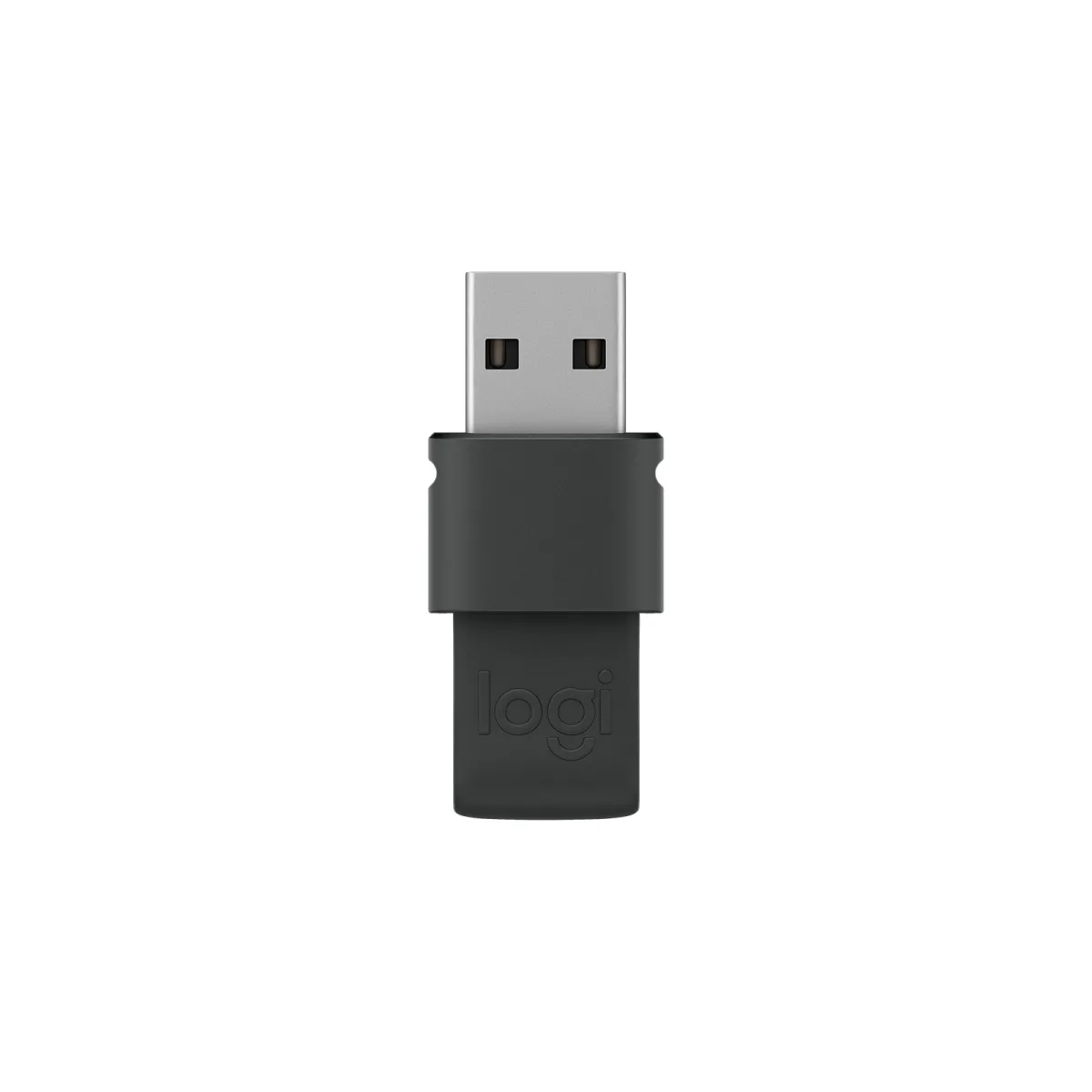 Logitech Presenter Spotlight Plus Bluetooth wireless 30m USB Slate angle