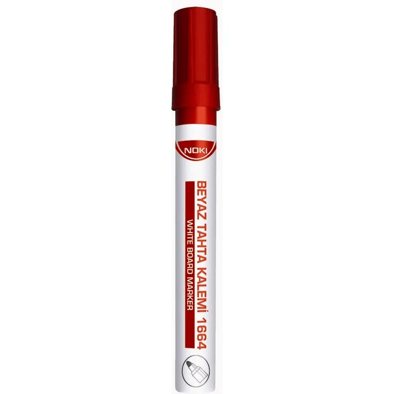 Economy Marker whiteboard rosu stergere uscata varf 2mm